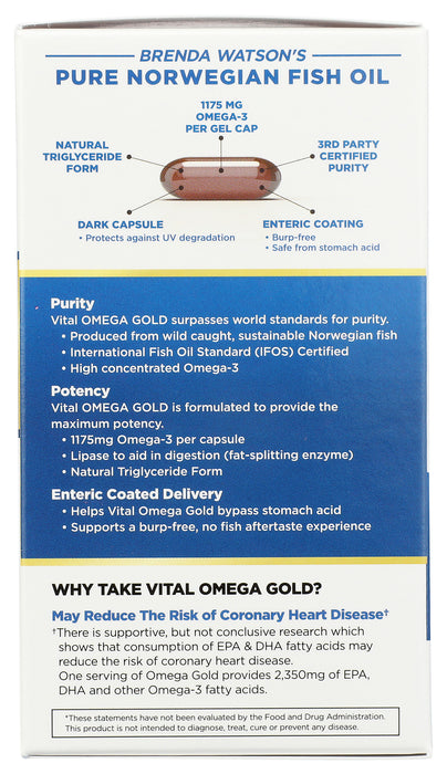 Vital Omega Critical Care 2350mg, 60 sgel