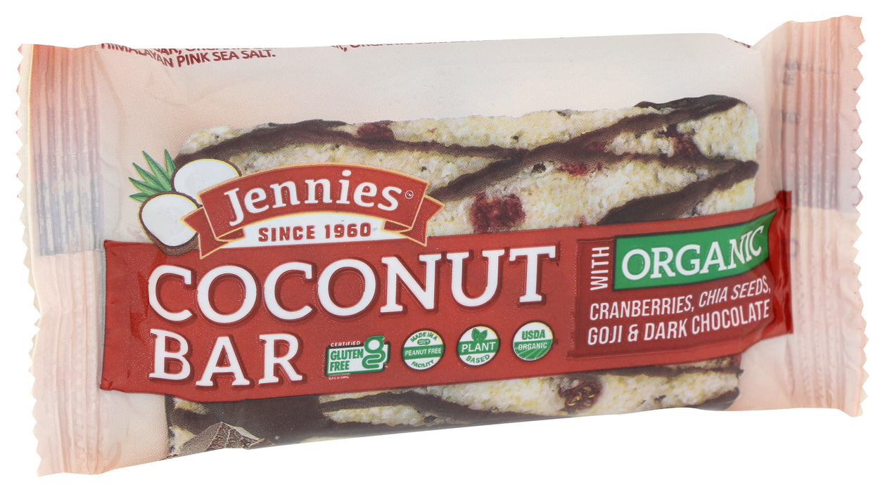 Raw Coconut Goji Bar, Org, 1.5 oz