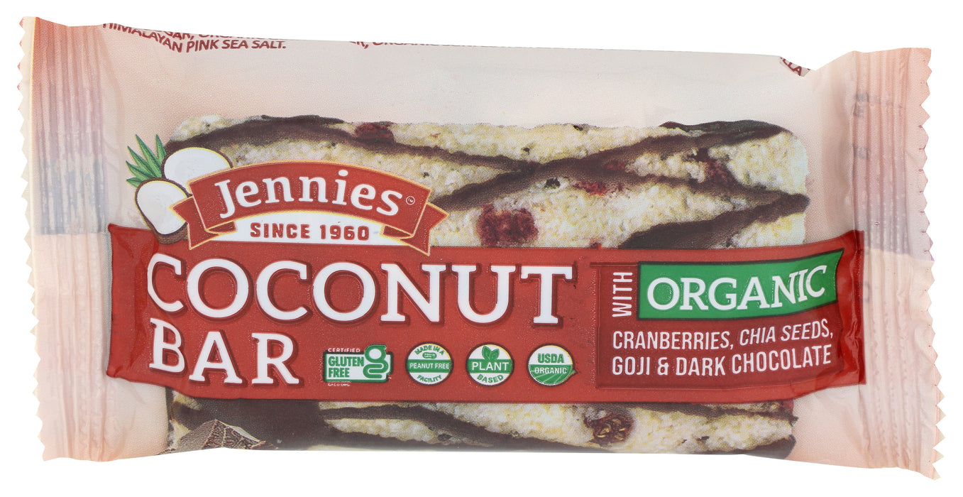Raw Coconut Goji Bar, Org, 1.5 oz