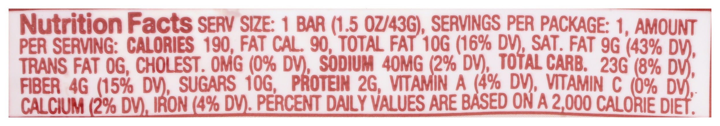 Raw Coconut Goji Bar, Org, 1.5 oz