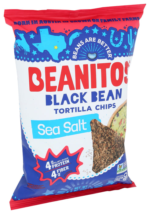 Black Bean Chips, Orig Sea Salt, 5 oz