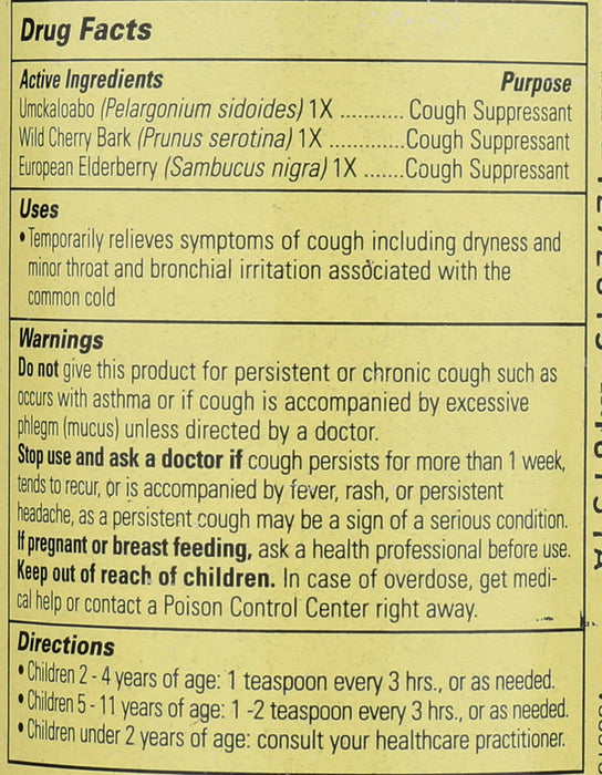 Formula 3 Cough Syrup, Berry, 4 floz