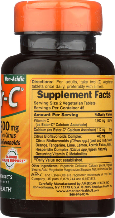 Ester-C w/Citrus Bioflavonoids 500mg, 90 vtab