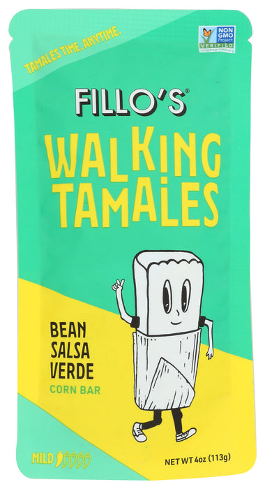 Walking Tamales, Bean Salsa Verde, 4 oz