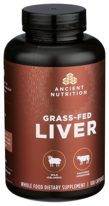 Grass-Fed Liver, 180 cap