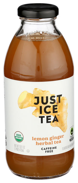 Lemon Ginger Caffeine Free Tea, Org, 16 fl oz