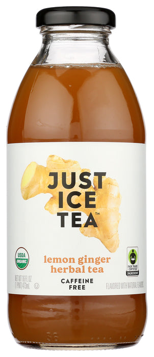 Lemon Ginger Caffeine Free Tea, Org, 16 fl oz