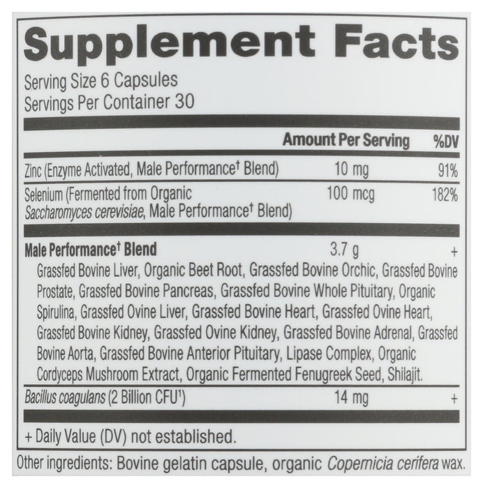 Male Performance, 180 cap