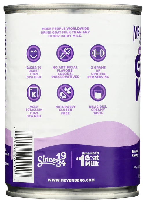 Evaporated Goat Milk, 12 floz