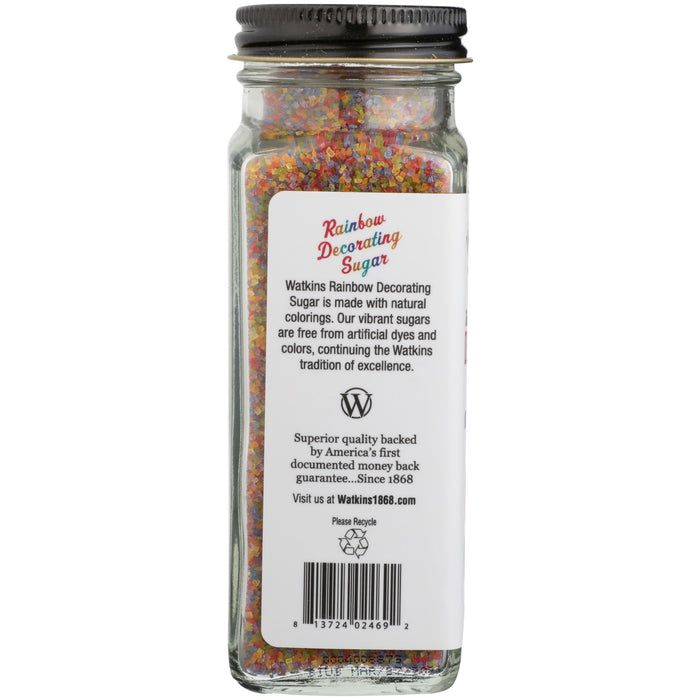 Decorating Sugar, Rainbow, 4.6 oz