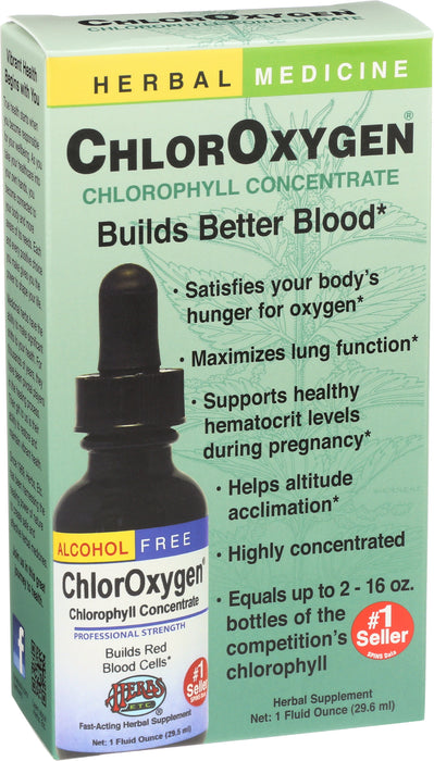 ChlorOxygen Chlorophyll Concentrate, AF, 1 floz