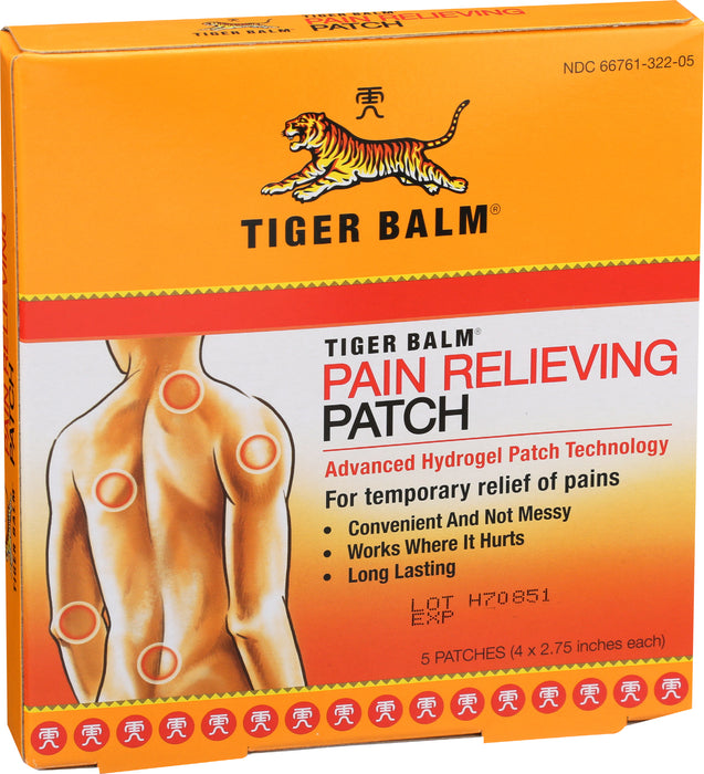 Pain Relieving Patch, 5 pk