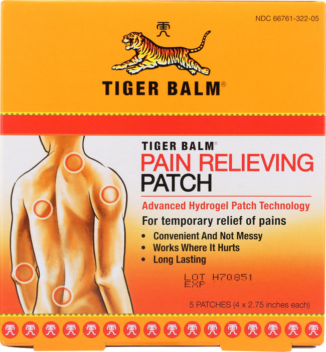 Pain Relieving Patch, 5 pk