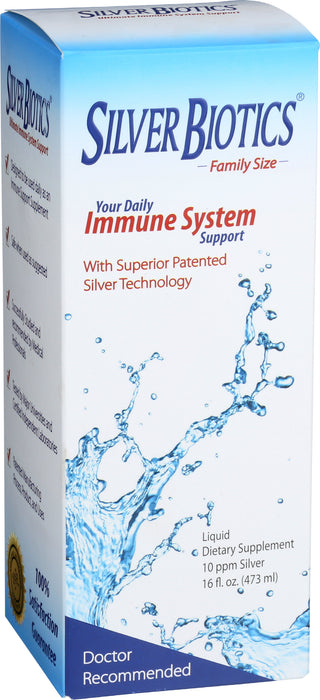 Silver Biotics, Immune Support 10ppm, 16 floz