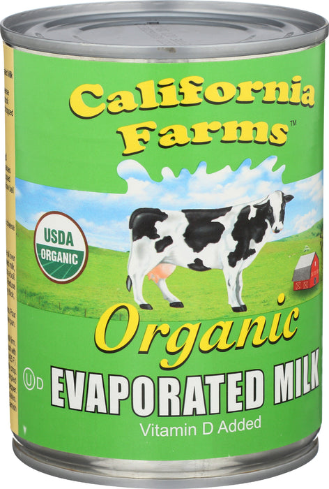 Evaporated Milk, Org, 12 oz
