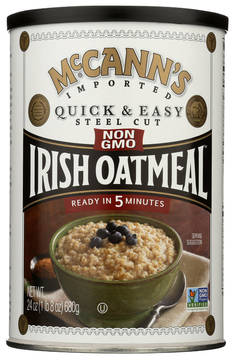 Irish Oatmeal Steel Cut, Quick & Easy, 24 oz