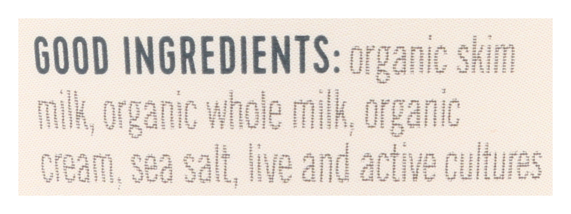 Cottage Cheese, Org 5 oz