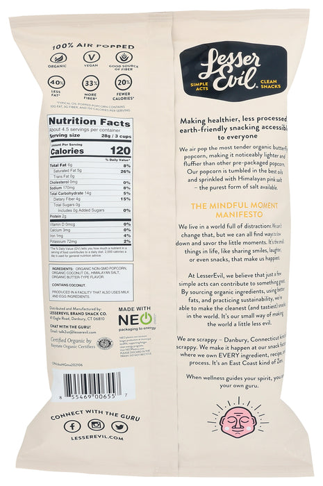 Himalayan Gold Popcorn, Org, 4.6 oz