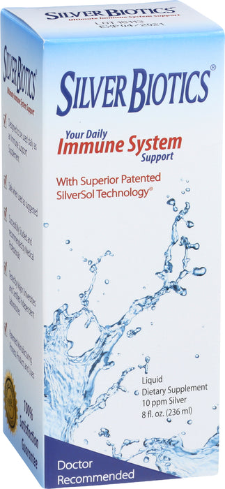 Silver Biotics, Immune Support 10ppm, 8 floz