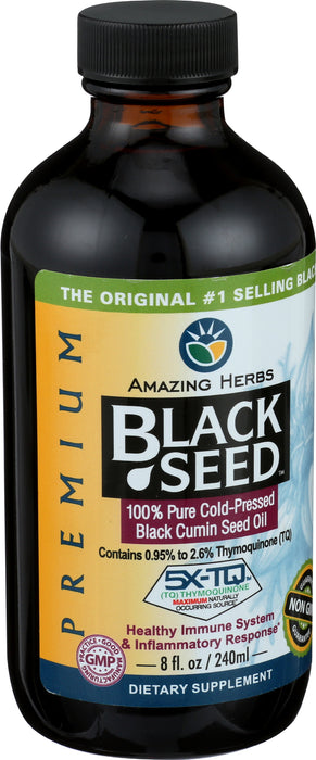 Premium Black Seed Oil, 8 floz