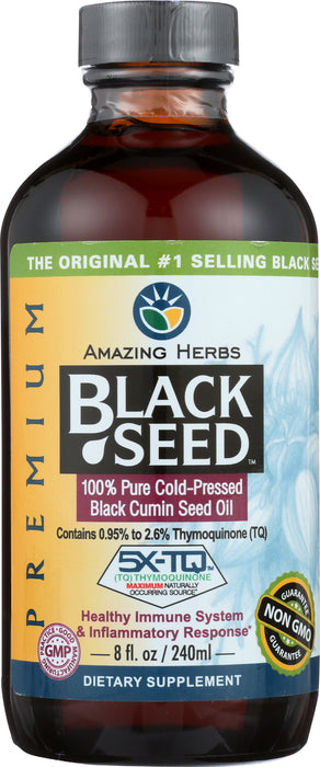 Premium Black Seed Oil, 8 floz