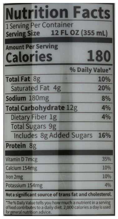 Blue Essential Beverage, Org, 12 floz