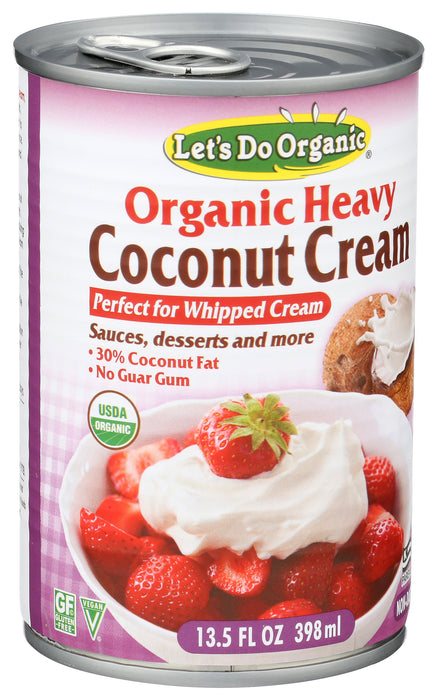Heavy Coconut Cream, Org, 13.5 floz