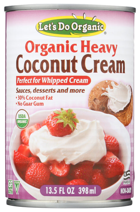 Heavy Coconut Cream, Org, 13.5 floz