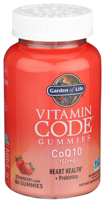 Vitamin Code CoQ10, Strawberry, 60 gummy