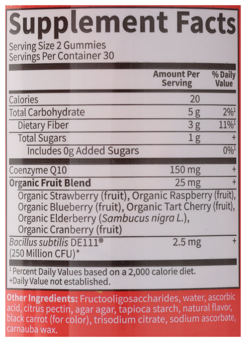 Vitamin Code CoQ10, Strawberry, 60 gummy