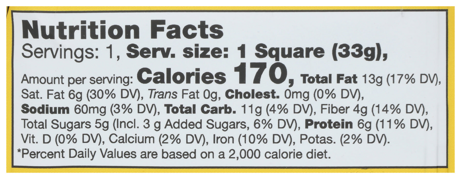 Chocolate Cookie Dough Bar, 1.16 oz