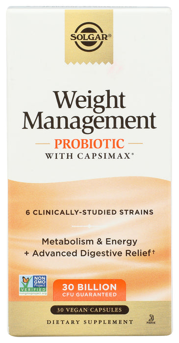 Weight Management Probiotic 30B, 30 vcap