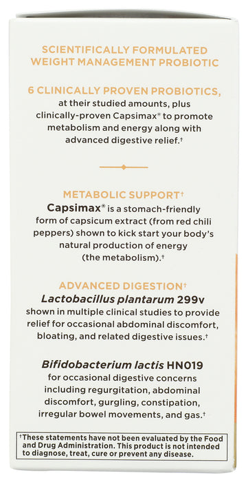 Weight Management Probiotic 30B, 30 vcap