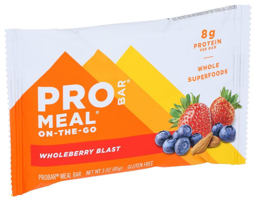 Wholeberry Blast Meal Bar, GF, 3 oz