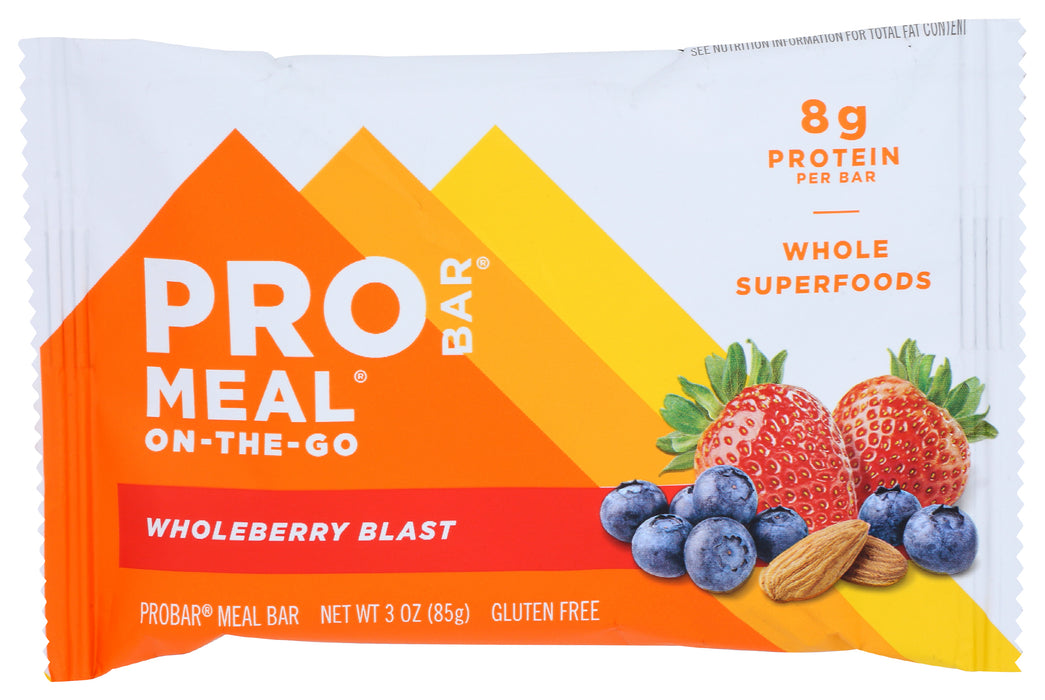 Wholeberry Blast Meal Bar, GF, 3 oz