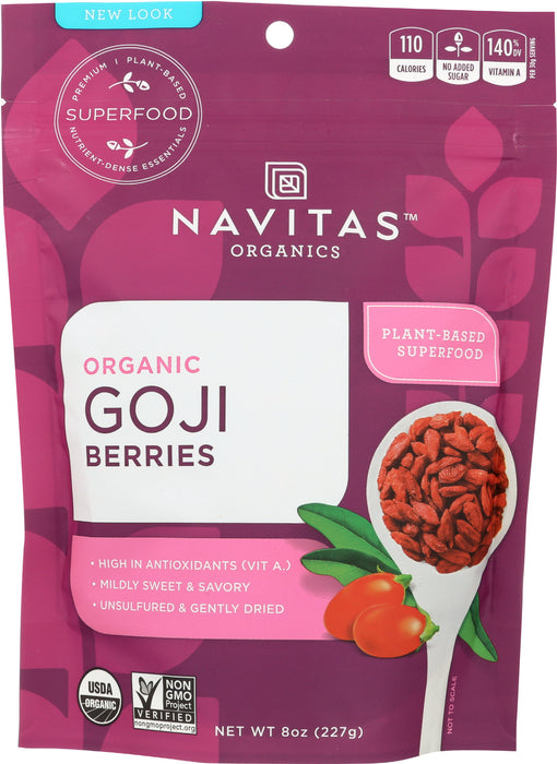Goji Berries, Org, 8 oz