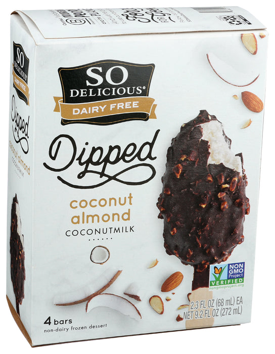 Coconut Almond Dipped Bar, Non-Dairy, 9.2 floz