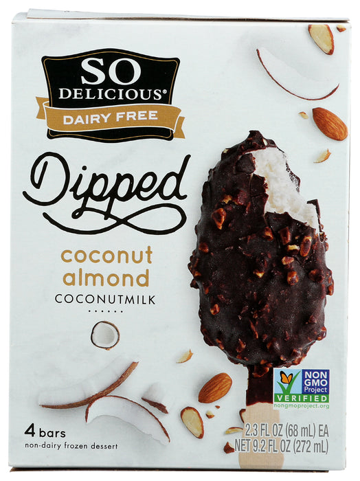 Coconut Almond Dipped Bar, Non-Dairy, 9.2 floz