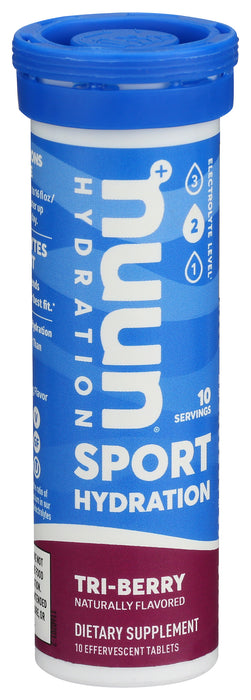 Electrolyte Sport, Tri-Berry, 10 tab