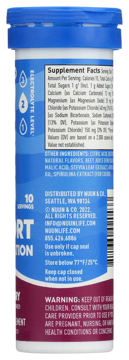 Electrolyte Sport, Tri-Berry, 10 tab