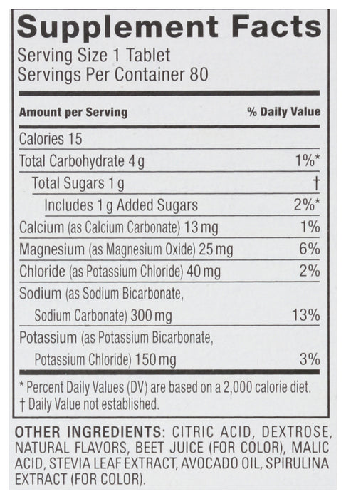 Electrolyte Sport, Tri-Berry, 10 tab
