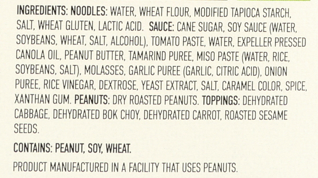 Pad Thai Noodle Bowl, 8.1 oz