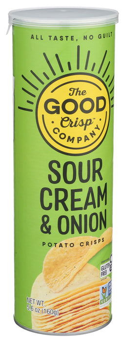 Sour Cream & Onion Potato Crisps, GF, 5.6 oz