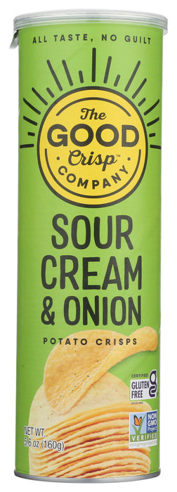 Sour Cream & Onion Potato Crisps, GF, 5.6 oz
