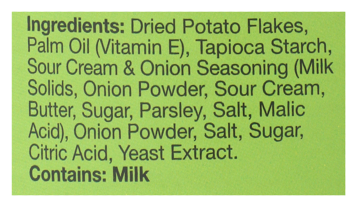 Sour Cream & Onion Potato Crisps, GF, 5.6 oz