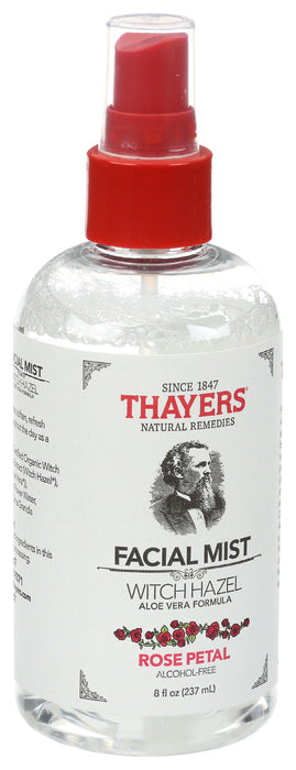 Facial Toner Mist, Rose Petal, 8 floz