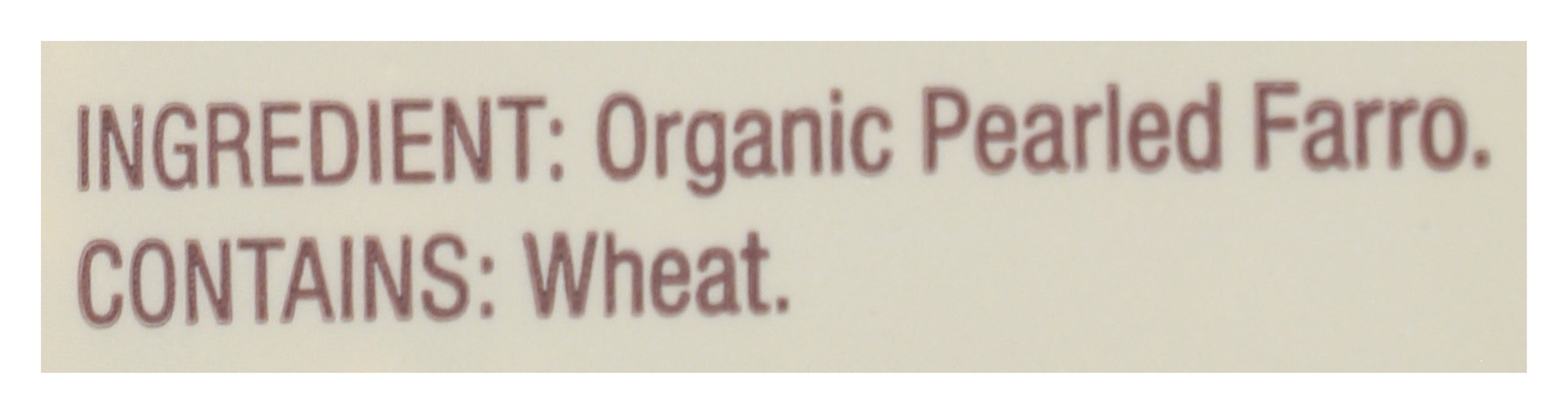 Farro Grain, Org, 24 oz
