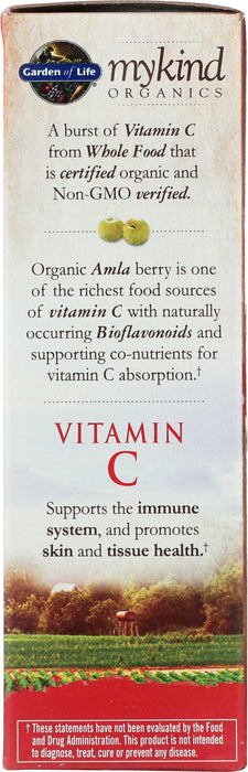 mykind Organics Vitamin C Spray, Chry-Tangerine, 2 floz