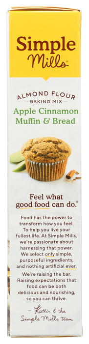 Apple Cinnamon Muffin & Bread Almond Flour Baking Mix, 9 oz