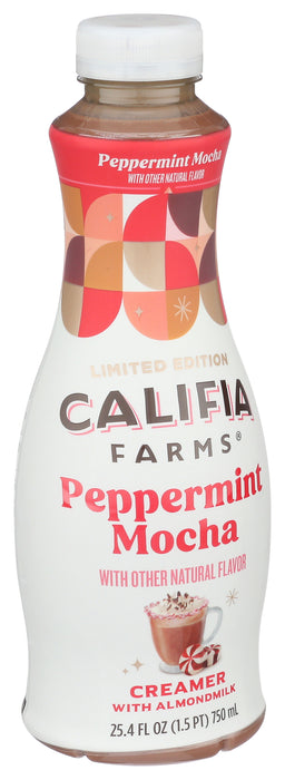 Almond Creamer, Peppermint Mocha, 25.4 floz